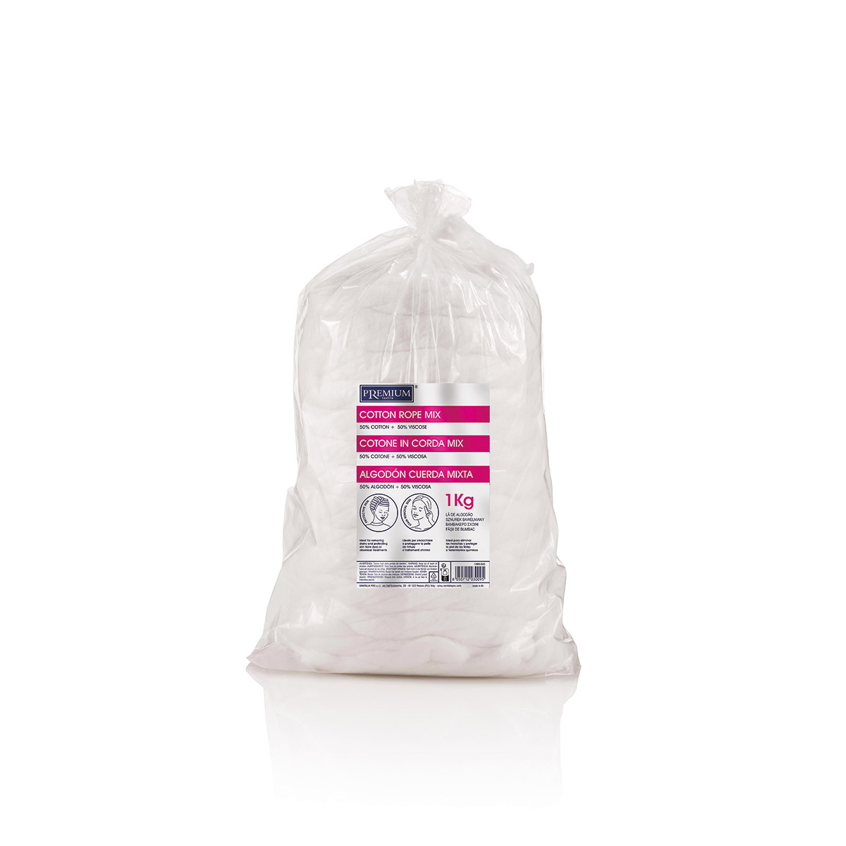 PREMIUM Schnurwatte 1kg